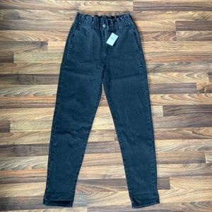 Baggy Tapered Forever 21 Dark Grey Jeans